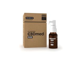 Olej konopny RAW 5% CBD Full Spectrum CBDmed (500 mg) 10 ml
